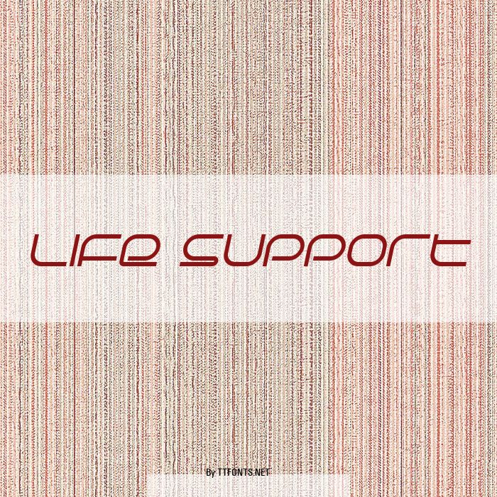Life Support example